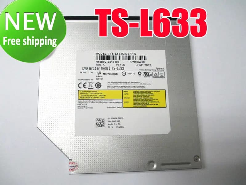 Laptop DVD+RW CD+RW Burner Drive - TS-L633 DVD Writer Model