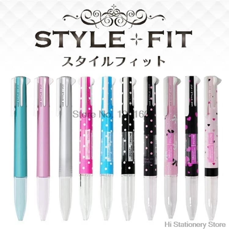 Uni Style Fit 5 Color Multi Pen Body Component Compatible with Style Fit Refills UE5H-258 for Improved Writing Experience