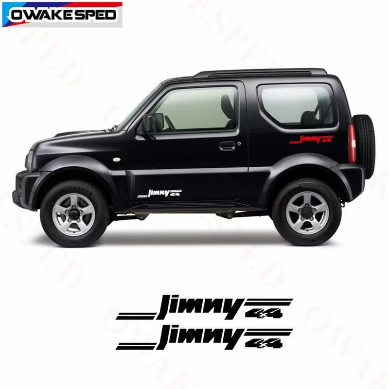 Pair of 50cm Vinyl Decals for SUZUKI Jimny 4X4 Off-Road - Car Body, Door, Window, Tail, Hood Stickers - Auto Accessories