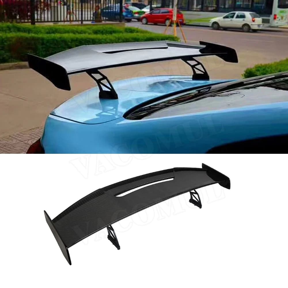 BMW E46 E87 G20 M2 M3 M4 M5 M6 Sedan GT Universal Carbon Fiber Racing Rear Trunk Spoiler Tail Wing MAD Style