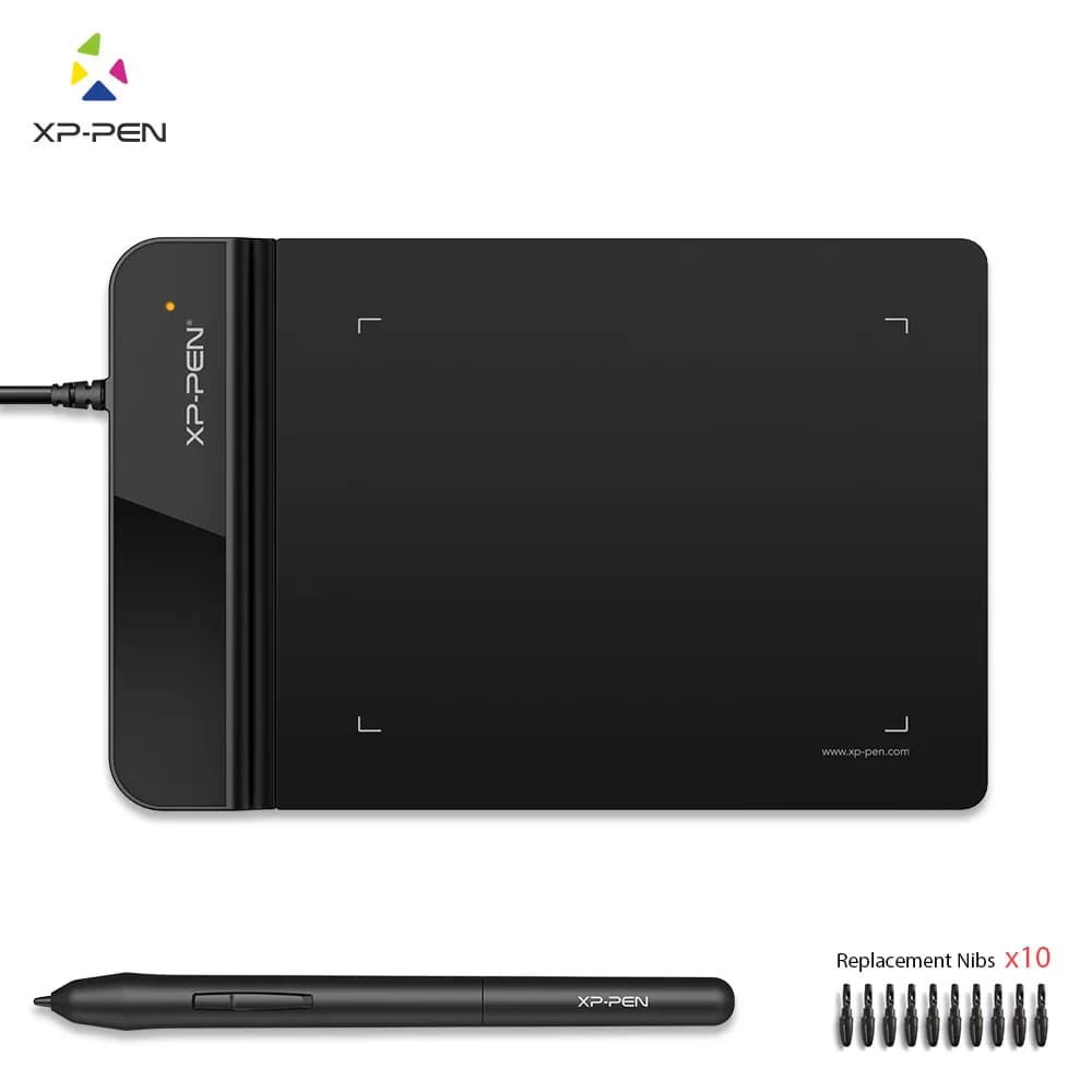 XP-Pen G430S Drawing Tablet - Graphic Tablet with 8192 Levels, 3-inch Graphic Drawing for OSU, Battery-Free Stylus - Designed for Gameplay