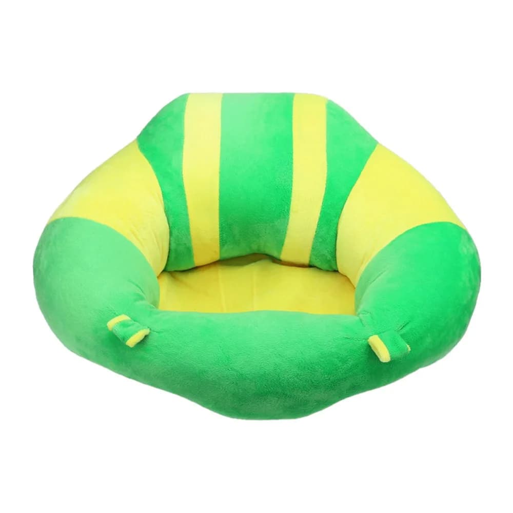 Plush Filler Cushion Sofa for Infants - Cartoon Animal Baby Seat - Car Travel and Feeding Support - Sit Trainer for Children