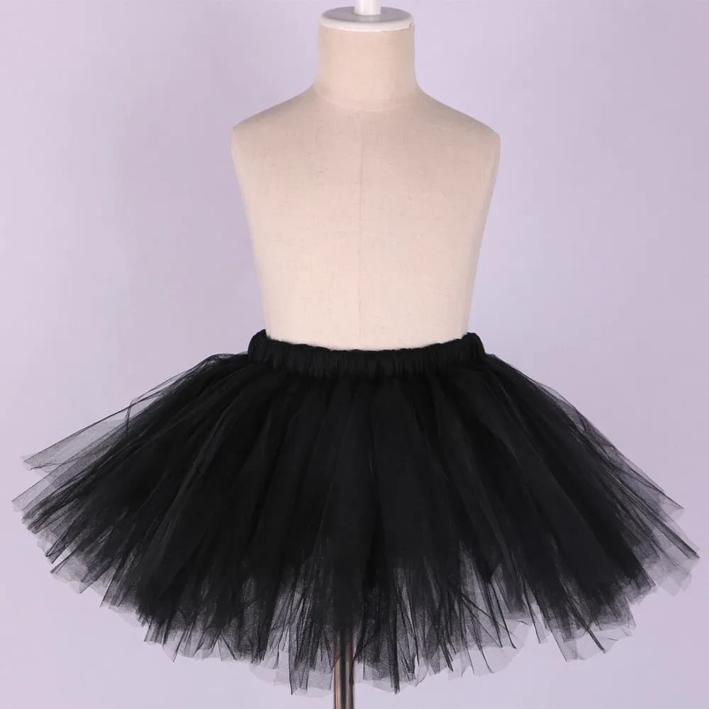 Baby Girls Tutu Skirt - Fluffy Children Kids Pettiskirt Tulle Mini Skirt for Girl Princess Ballet Tutu - Girls Party Dance Skirts (1-8 Years)