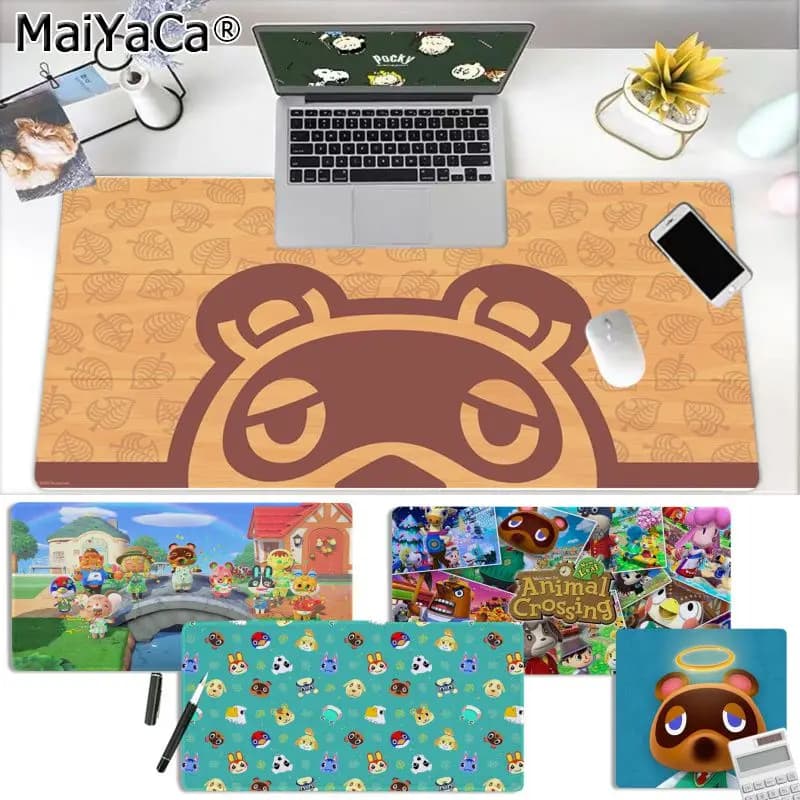 MaiYaCa Large Mouse Pad for PC and Keyboards - Animal Crossing New Horizons Design with Free Shipping