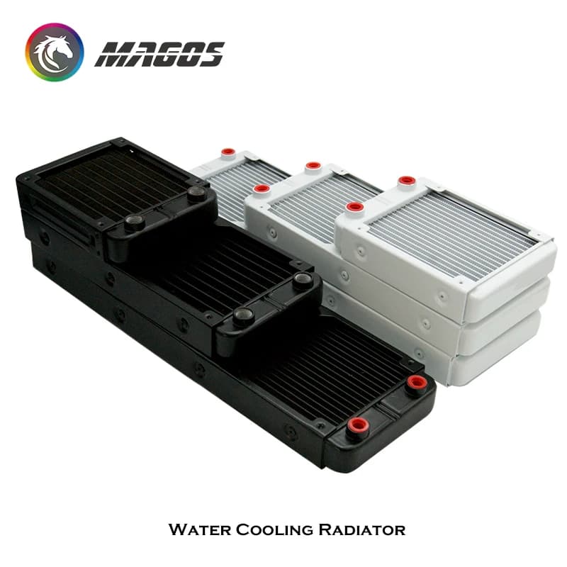 Aluminum Radiator with Multi-Channels: 60mm, 80mm, 90mm, 120mm, 240mm for PC Water Cooling and Beauty Apparatus with LED