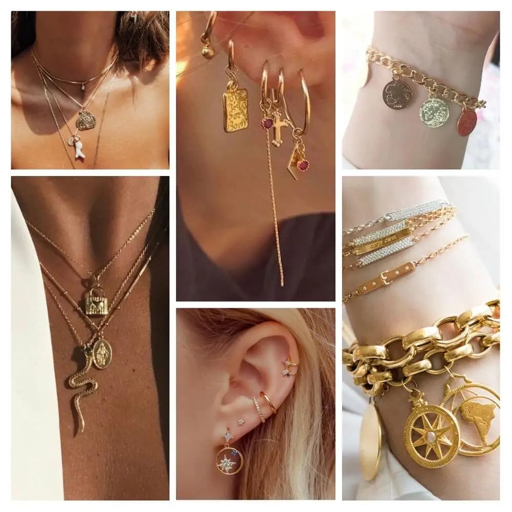 Charm Charms for Jewelry Making Supplies Gold Note GobletDiy Earring Bracelet Necklace Metal Copper CZ Zircon Accessories