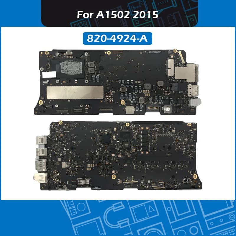 Logic Board 820-4924-A A1502 Motherboard I5 2.7/2.9GHz 8GB for Macbook Pro Retina 13 A1502 - Mother Board Replacement 2015