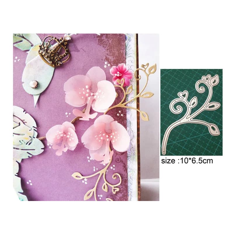 Metal Cutting Dies Stencils Die Cut for DIY Grape Vine Scrapbooking Album Paper Card Embossing