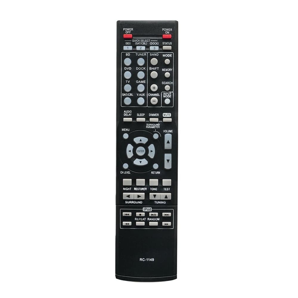 DENON RC-1158 RC1158 XV-5809 AVR-391XP DHT-391XP DHT-1312B AV Surround Receiver Remote Control Replacement