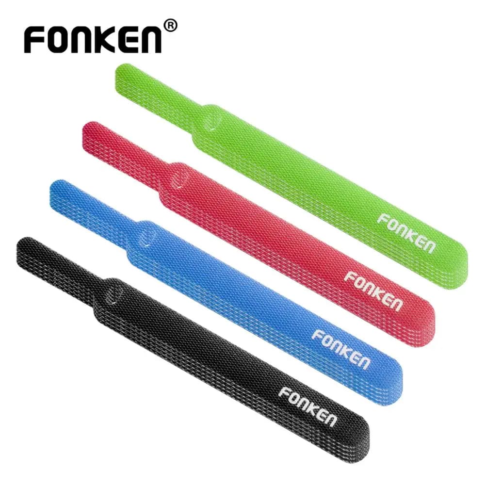 20Pcs FONKEN USB Cable Winder Organizer for Home, Cable Management and Earphone Power Wire Tie