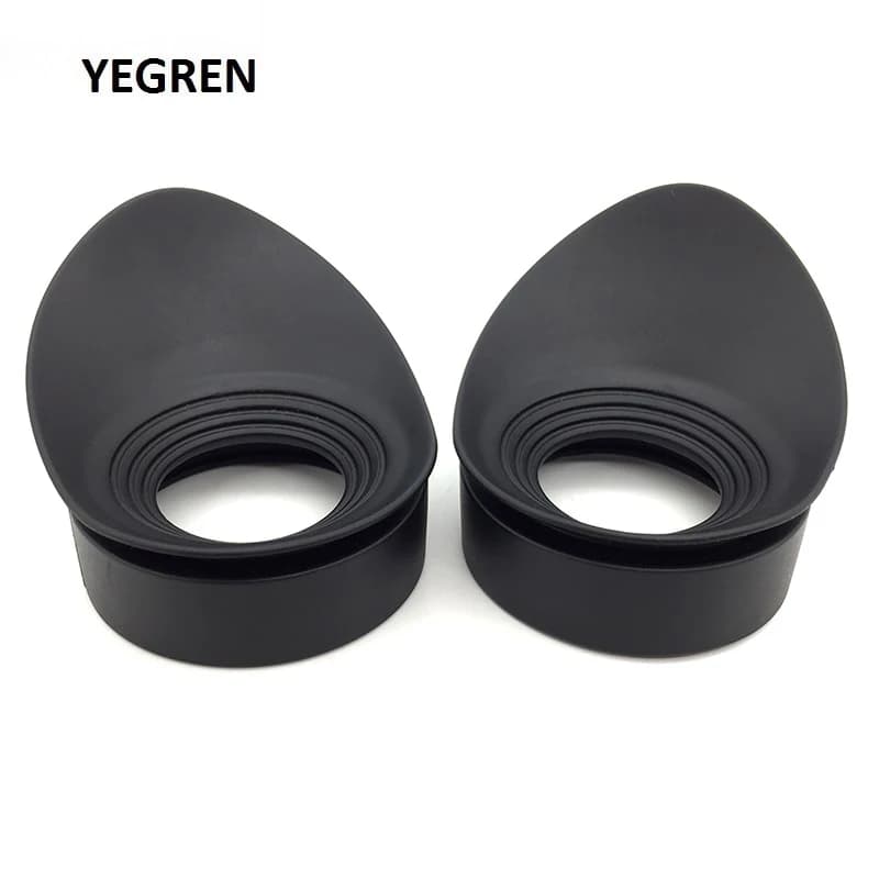 One Pair Binoculars Rubber Eye Cups Eye Guards Caps Inner Diameter 40 Mm for Microscope Eyepiece Telescopes Eyecups