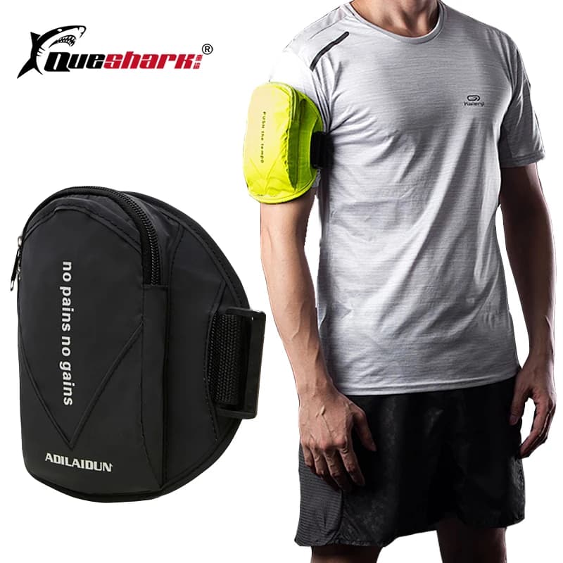 Waterproof Reflective Sport Arm Bag for Gym, Fitness, and Running - Armband Pouch with Mobile Phone Holder - Outdoor Sport Arm Wrist Pouch Bag