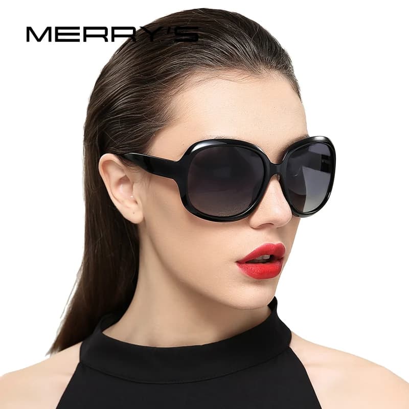 MERRYS DESIGN Women's Retro Polarized Sunglasses - Lady Driving Sun Glasses with 100% UV Protection (S6036)