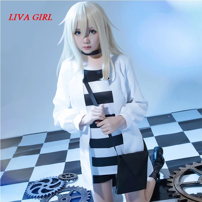 Anime Angels of Death Ray Cosplay Costume - Rachel Gardner Women's Cosplay Outfit Satsuriku No Tenshi Cos Full Set with Bag