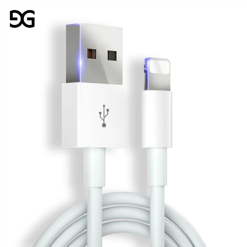 3m, 2m, 1m, 0.25m USB Data Cable for iPhone - Fast Charging Cable for iPhone 7, 8 Plus, 6, 6S Plus, X, XR, XS Max, 11 Pro - Wall Charger Sync Cables