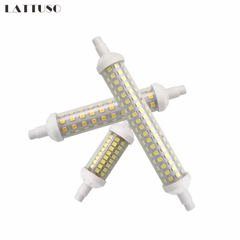 LATTUSO R7S LED Light Bulb 6W 9W 12W SMD 2835 78mm 118mm 135mm Energy Saving Halogen Replacement Lamp AC220V