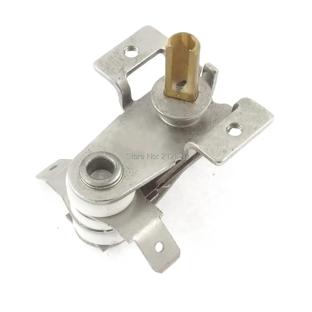 Adjustable Bimetal Temperature Heating Thermostat Switch AC 250V 16A 70°C