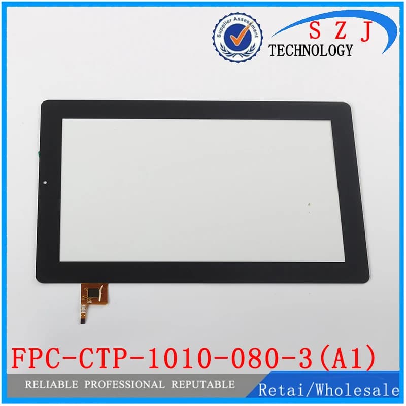 10.1 Tablet TouchScreen Panel Digitizer Glass Sensor Replacement for FPC-CTP-1010-080-3(A1)