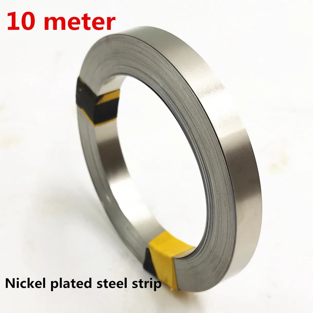 10m Roll 18650 Li-ion Battery Nickel Plated Steel Strip for Spot Welding Machine, Battery Connector Welders