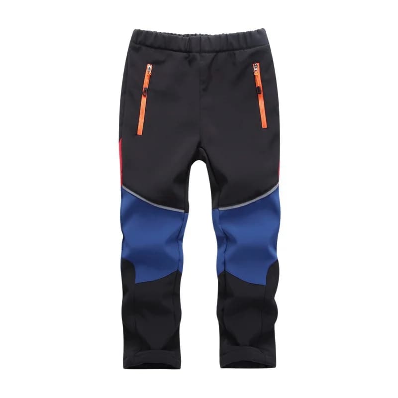 Waterproof Windproof Boys Girls Pants Warm Trousers Sporty Climbing Trousers Children Soft Shell Outfits 5-16 Years Old