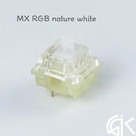 1pc Cherry Mx Nature White RGB Switch - Original for Mechanical Keyboard