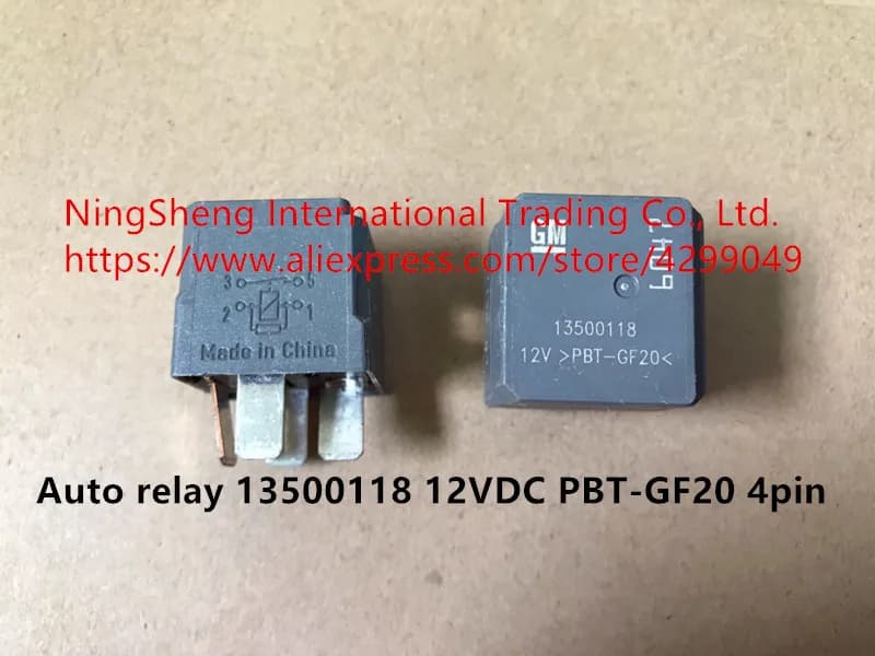 100% Original New Auto Relay 13500118 12VDC PBT-GF20 4pin for Optimized SEO