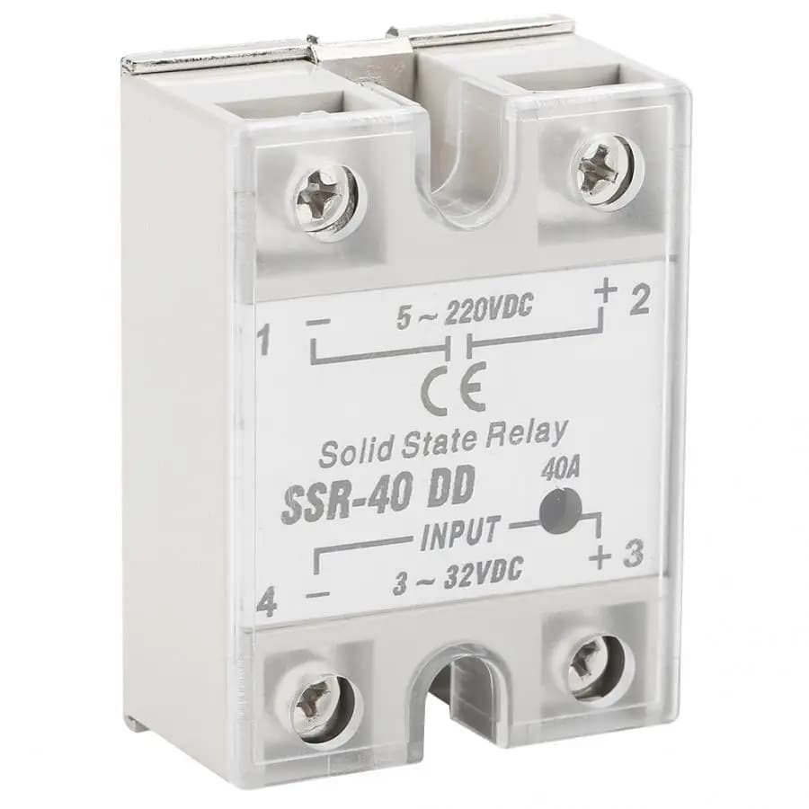 SSR-40 DD 40A 5-220VDC Solid State Relay | Industrial Automation Process | 40 Amps