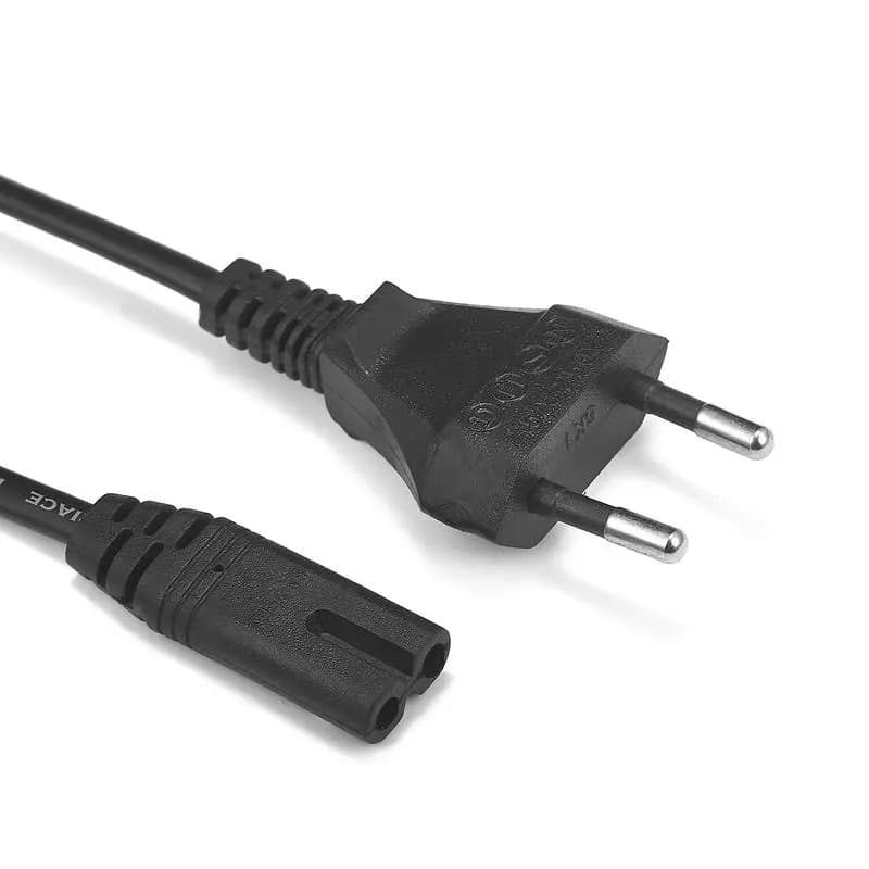 10ft 5m EU Figure 8 Laptop AC Power Cord, IEC C7 Euro Power Cable for Dell, LG, Asus, Samsung Notebook, TV, Printer, Xbox One X/S