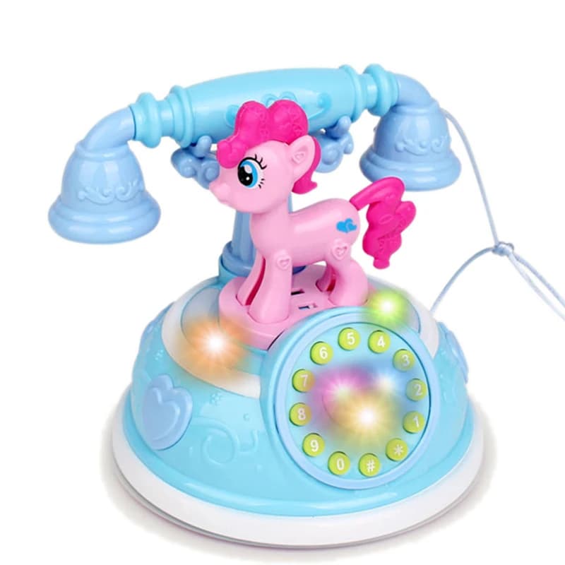 Retro Children's Phone Toy - Early Education Story Machine Baby Phone
Emulated Telephone Toys for Children - Musical Toys