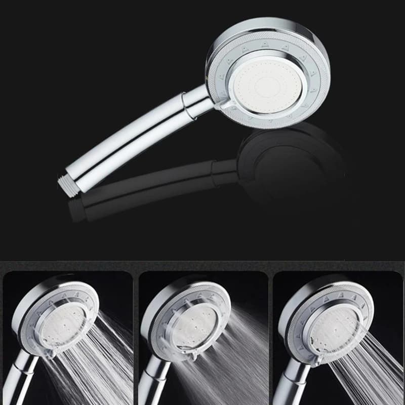 Multi-function Hand-held Rainfall Shower Head Adjustable High Pressure Bathroom Accessories Portable Removable Shower Heads