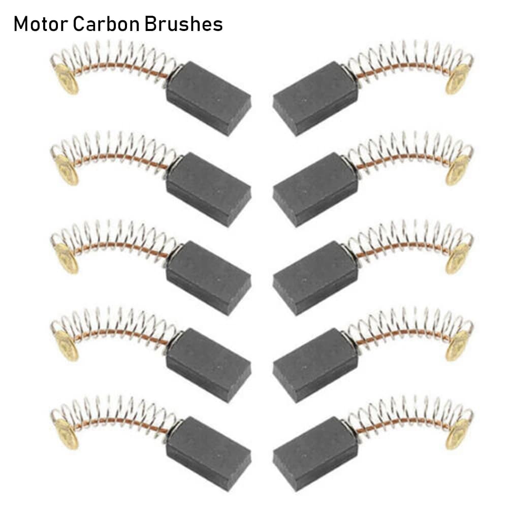 DAYFULI Electric Grinder Replacement Carbon Brushes for Dremel Rotary Tool - 10pcs Mini Drill Spare Parts for Electric Motors