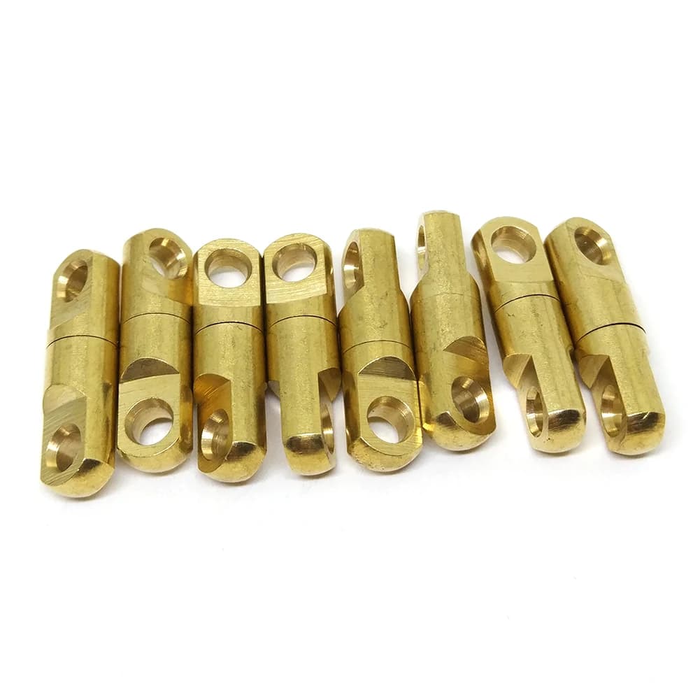 10PCS Heavy Duty Big Game Fishing Ball Bearing Swivel with Test Ranging from 80kg to 300kg