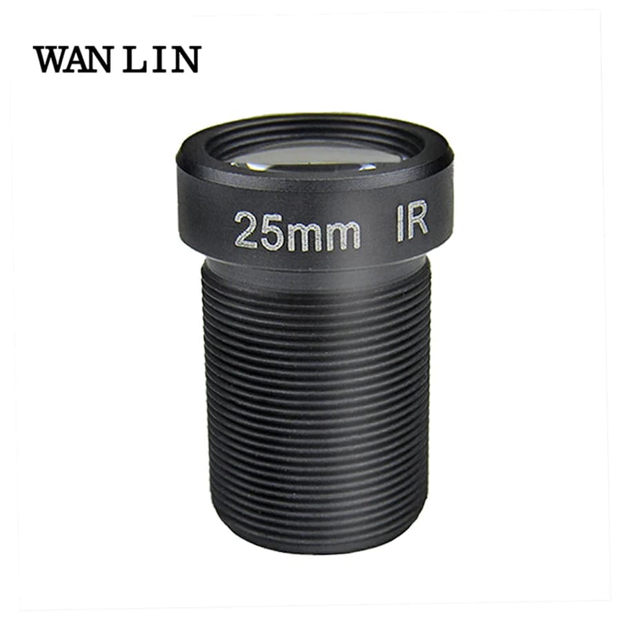 HD 5.0Megapixel 25mm M12 CCTV Lens 1/2" For HD CCTV Camera Lens ip camera lens F2.4 Long Viewing Distance Upto 50m