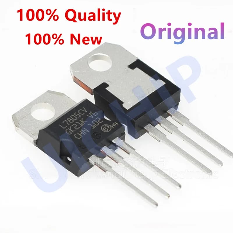 5/10/20pcs LM7805 L7805CV 7805 Voltage Regulator IC ICs 5V 1.5A LDO REG TO-220