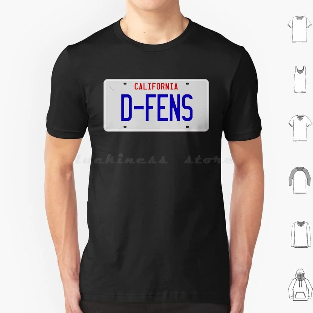 D-Fens T Shirt Men Women Kids 6xl Falling Down Falling Down Michael Douglas De Fens D Fens License Plate Falling Down License
