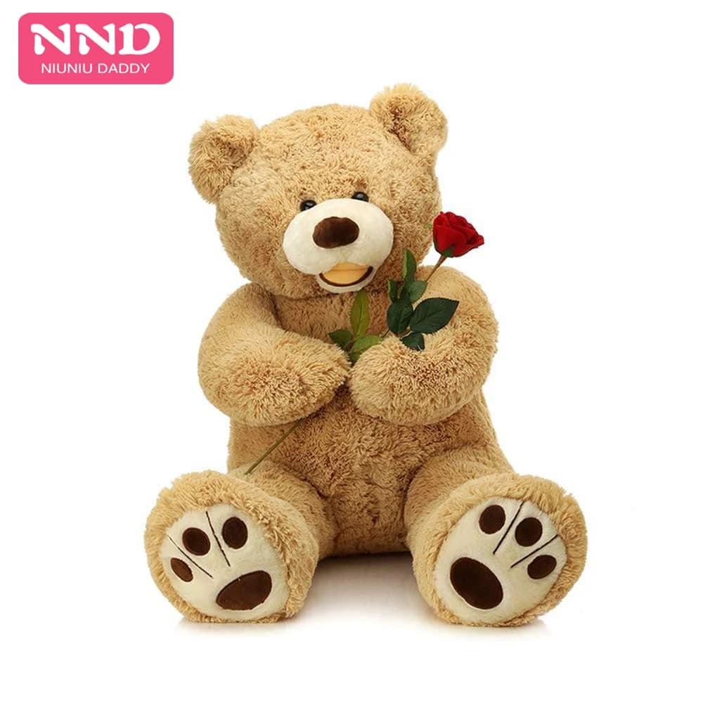Niuniu Daddy 80cm To 260cm Giant Teddy Bear Skin American Bear Plush Toy USA Bear Plush Bearskin Unstuffed Skins